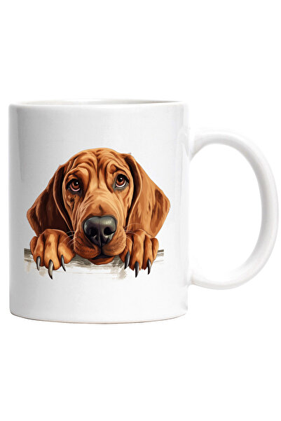 StoryGift Romania Cana cu un catel maro cu urechile plecate | ilustratie | gh...