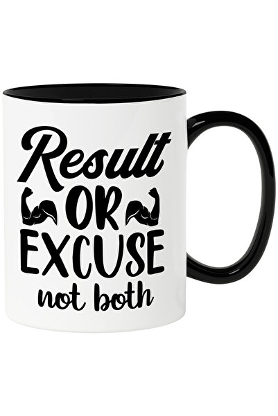 StoryGift Romania Cana cu textul "Result or excuse, not both" - rezultat sau ...