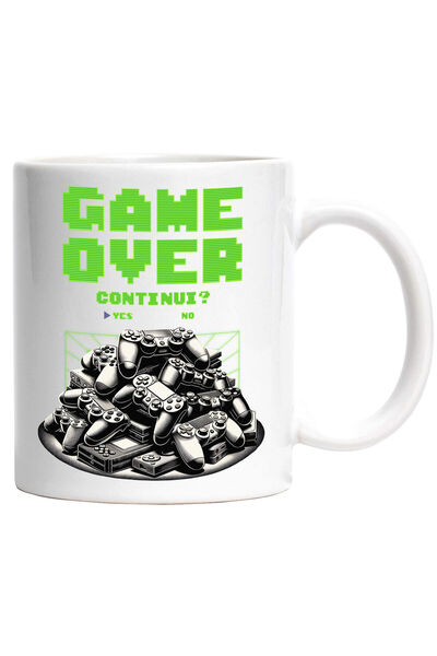 StoryGift Romania Cana cu Munte Manete Jocuri Video Text Game Over Continui L...