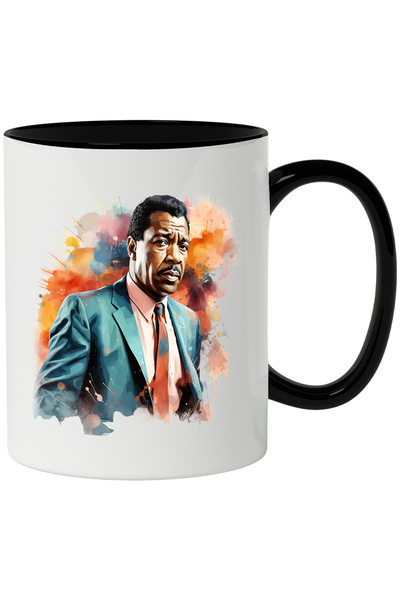 StoryGift Romania Cana Cu Martin Luther King, Celebritate, Pastor, Figura Istorica, Multicolor 330, Cu Maner Negru