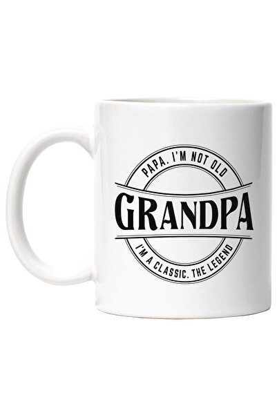 StoryGift Romania Cana Cu Mesaj In Engleza, Bunic, Clasic, Nepoti, Stampila, ...