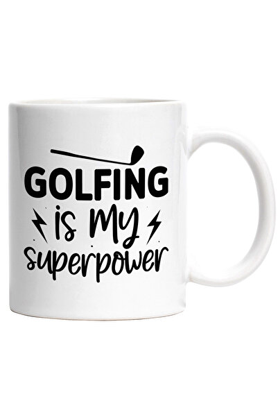 StoryGift Romania Cana pentru pasionatii de golf cu mesajul "Golful e superpu...