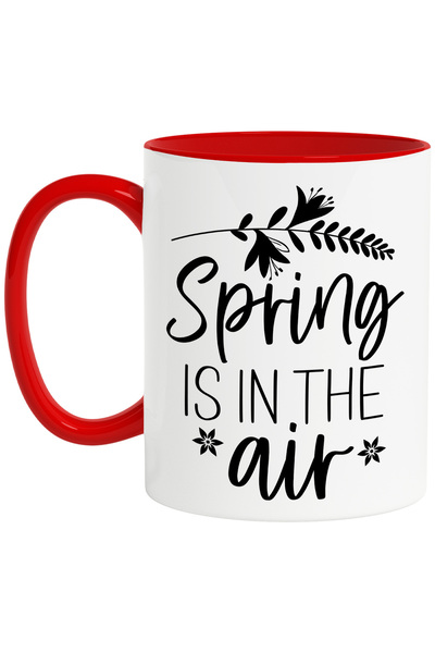 StoryGift Romania Cana pentru iubitorii de primavara cu mesajul "Spring is in...