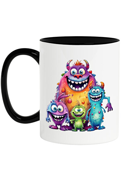 StoryGift Romania Cana cu niste monstri veseli | ilustratie | bucurie | forme...