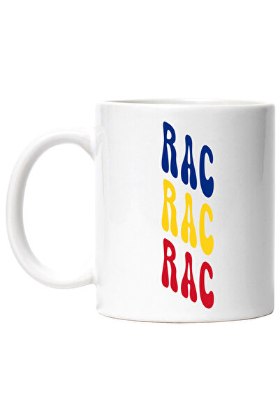 StoryGift Romania Cana Cuvantul Rac, in Culorile Steagului Romaniei, Rosu, Ga...