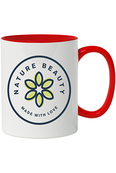 StoryGift Romania Cana Cu Mesaj In Engleza Nature Beauty Made With Love, Frum...