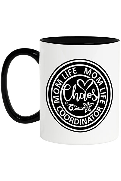 StoryGift Romania Cana cu mesajul in engleza "Mom life, chaos coordinator" - ...