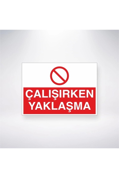 Reysa Tasarım ملصق التقارب أثناء العمل 20×28 سم