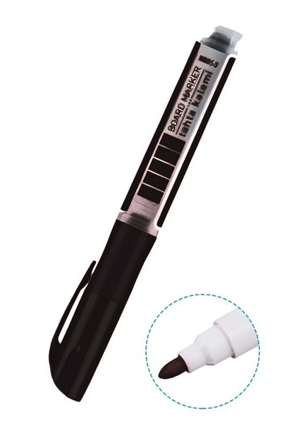 Artlantis Kartuşlu Yazı Tahta Kalemi 1 Adet Değişebilen Kolay Silinebilir Bey...