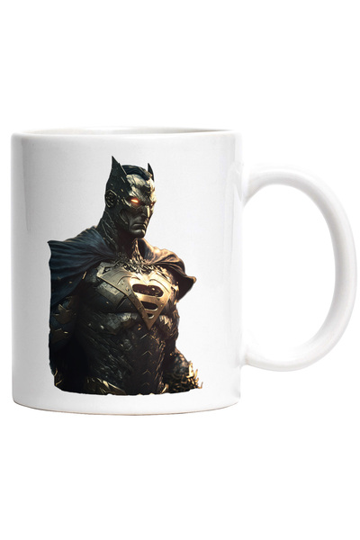 StoryGift Romania Mug With Superman Evil, Villain, Marvel, DC, Children, Cart...