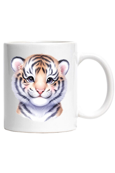 StoryGift Romania Cana cu un pui de tigru | ilustratie | natura | jungla | co...