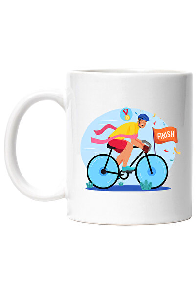 StoryGift Romania Cana Cu Biciclist, Cursa, Ciclism, Panglica, Castigator, Mu...