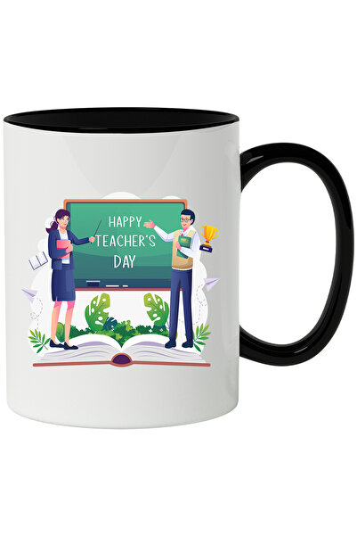 StoryGift Romania Cana Cu Mesaj In Engleza Happy Teacher's Day, Tabla,Trofeu,...