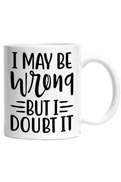 StoryGift Romania Cana cu textul "M-as putea insela, dar ma indoiesc de asta"...