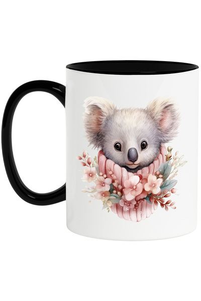StoryGift Romania Cana cu un ursulet Koala | ilustratie | mirat | curios | fl...