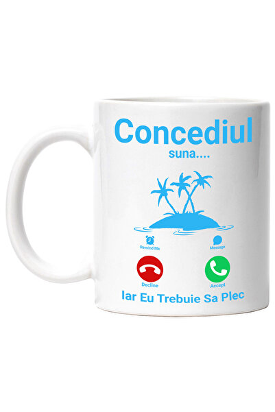 StoryGift Romania Cana cu Apel Telefonic Insula Tropicala Text Concediul Suna...