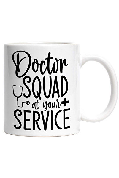 StoryGift Romania Cana cu textul "Doctor squad at your service" - echipa de m...