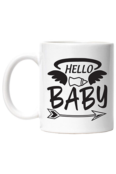 StoryGift Romania Cana cu un salut in engleza "Hello, baby" - salut/buna bebe...