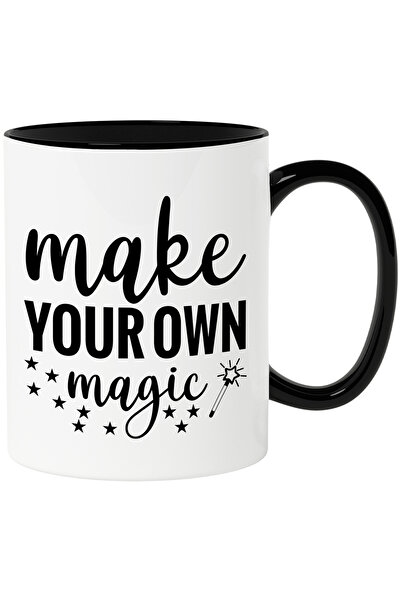 StoryGift Romania Cana cu o bagheta si stelute cu mesajul "Make your own magi...