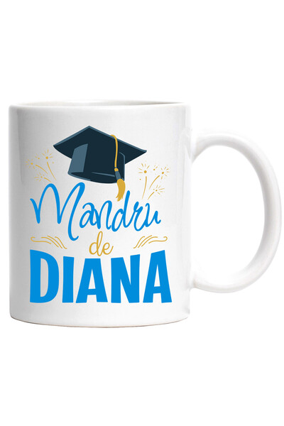 StoryGift Romania Cana cu Toca Palarie Absolvire Scoala Facultate Educatie ma...