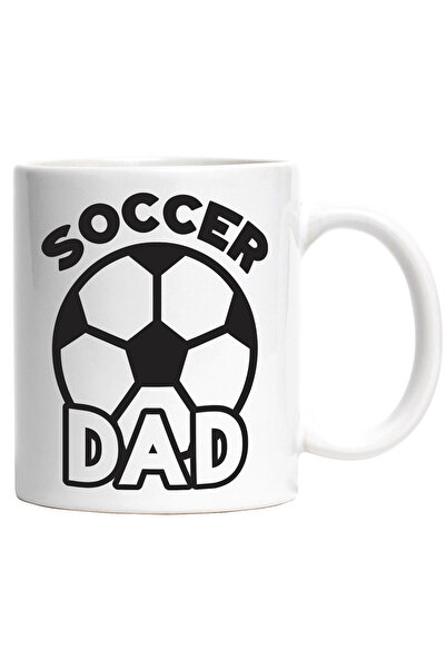 StoryGift Romania Cana cu Mesajul in Engleza Soccer Dad, Tata care Joaca Fotb...