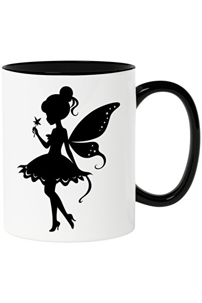 StoryGift Romania Cana cu o zana care tine o bagheta fermecata in mana cu Man...