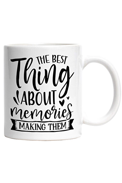 StoryGift Romania Cana cu inimioare pentru cei care pun pret pe crearea unor amintiri frumoase cu , Cu Maner Alb