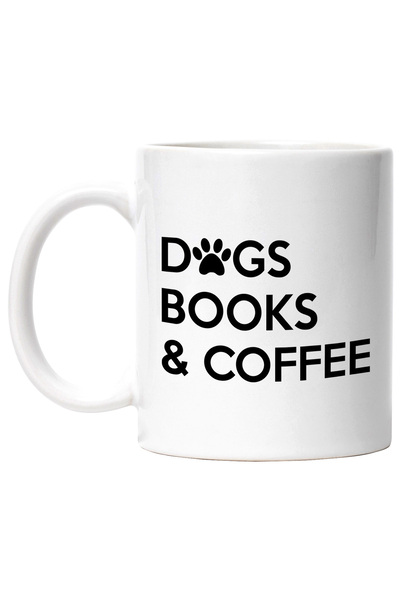 StoryGift Romania Cana pentru iubitorii de caini si de citit cu textul "Dogs,...