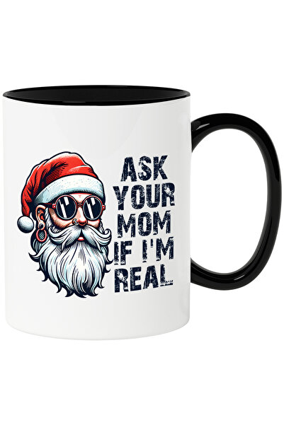 StoryGift Romania Cana cu Mos Craciun cu mesajul "Ask your mom if I'm real", ...