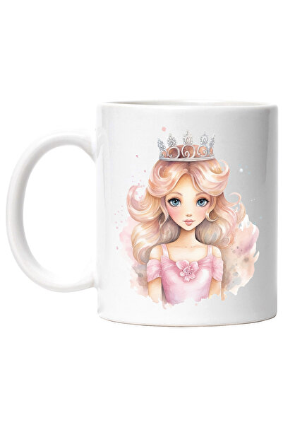 StoryGift Romania Cana cu o fetita care poarta o coroana | ilustratie | print...