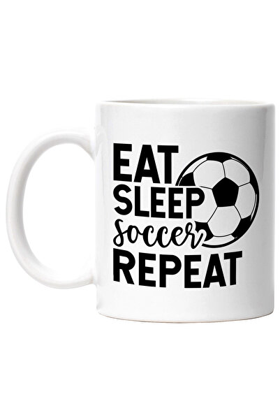 StoryGift Romania Cana cu ilustratie afisand o minge de fotbal si mesajul "Ea...