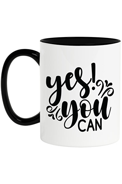 StoryGift Romania Cana cu mesaj motivational "Yes! You can" - da tu poti cu M...