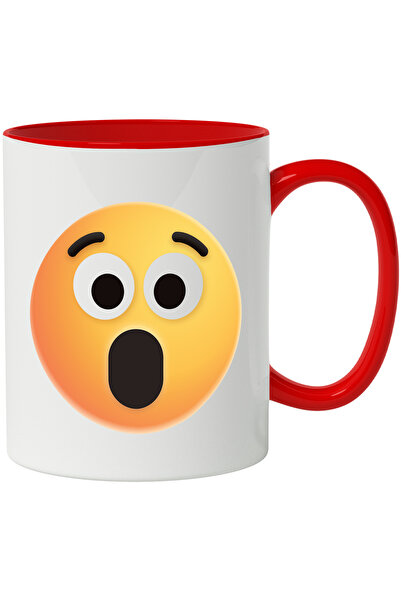 StoryGift Romania Cana Cu Emoticon, Emoji, Socat, Surprins, Multicolor 330 ml...