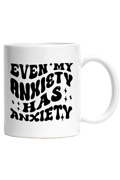 StoryGift Romania Cana pentru persoanele care au anxietate cu Maner Alb, Cu M...