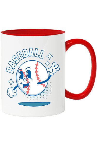 StoryGift Romania Cana cu Minge De Baseball Animata Pe Teren Sport Iubitorii ...