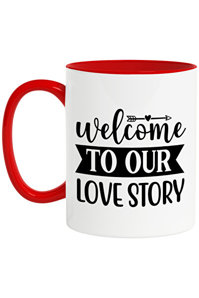 StoryGift Romania Cana cu mesajul "Welcome to our love story" - bun-venit in ...