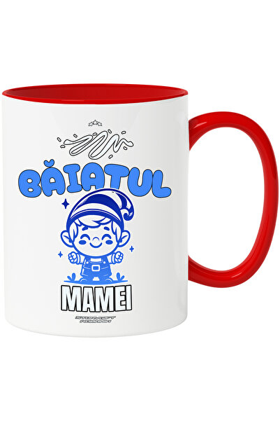StoryGift Romania Cana baiatul mamei familie iubire copii barbat , 330ml, Cer...
