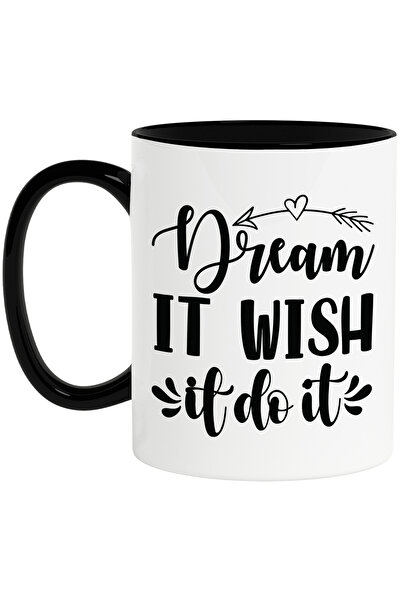 StoryGift Romania Cana cu mesaj motivational "Dream it, wish it, do it" - vis...