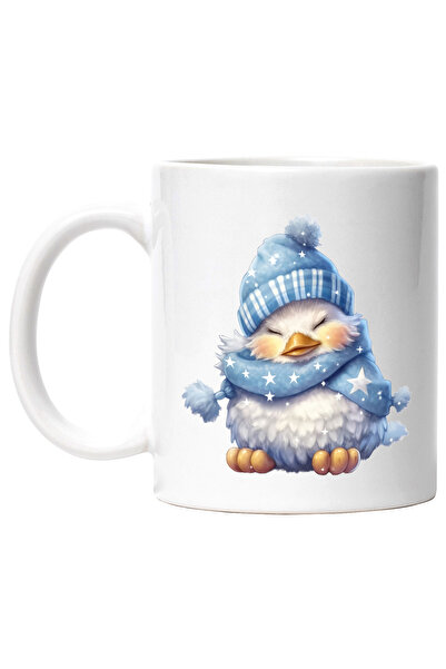 StoryGift Romania Cana cu o ratusca | ilustratie | doarme | somn | lumea viselor | ora de culcare , Cu Maner Alb