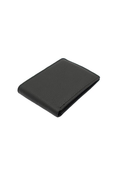 OEM Men's wallet, made of genuine leather, slim, Brown, TITA, 12 x 9 x 1.5 cm - PR365