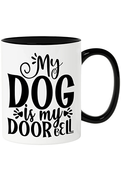 StoryGift Romania Cana cu mesajul "Cainele meu este soneria de la usa" cu Man...