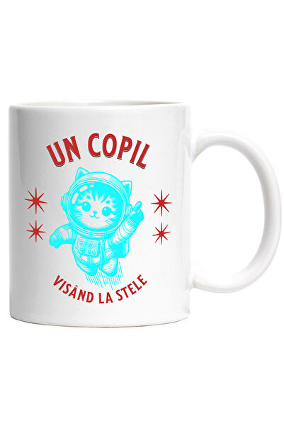 StoryGift Romania Cana Pisica astronaut mesaj motivational UN COPIL VISAND LA...