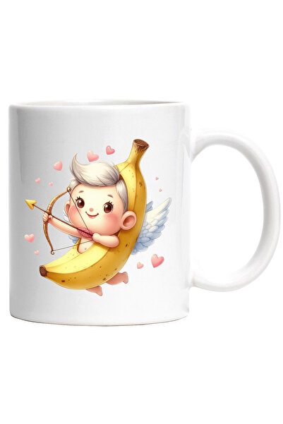 StoryGift Romania Cana cu un bebelus in costum de banana | ilustratie | inimi...