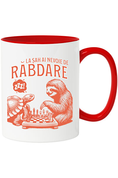 StoryGift Romania Cana Broasca si animal lenes jucand sah jocul mintii, 330ml...