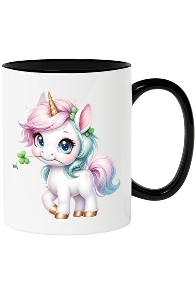 StoryGift Romania Cana cu un unicorn vesel | ilustratie | imbujorata | noroc ...