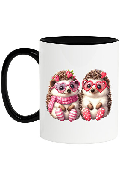 StoryGift Romania Cana cu 2 arici veseli, ilustratie, emotii, prietenie, oche...