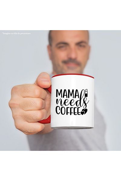 StoryGift Romania Heart mug for a mom who needs coffee - caffeine addict with, With, STG.