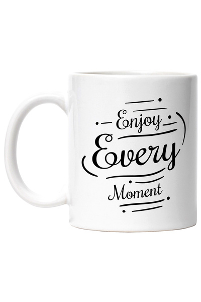 StoryGift Romania Cana Cu Mesaj Inspirational In Engleza Enjoy Every Moment, ...