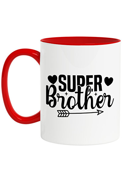 StoryGift Romania Cana cu inimioare pentru un frate iubit si apreciat cu mesa...