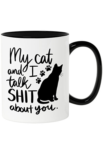 StoryGift Romania Cana pentru cei care ii barfesc pe ceilalti cu pisicile lor...